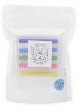 Dustless Chalk Slim Set of 6 Colours by Kitpas