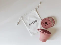 Dusty Rose Silicone Snackie Cup