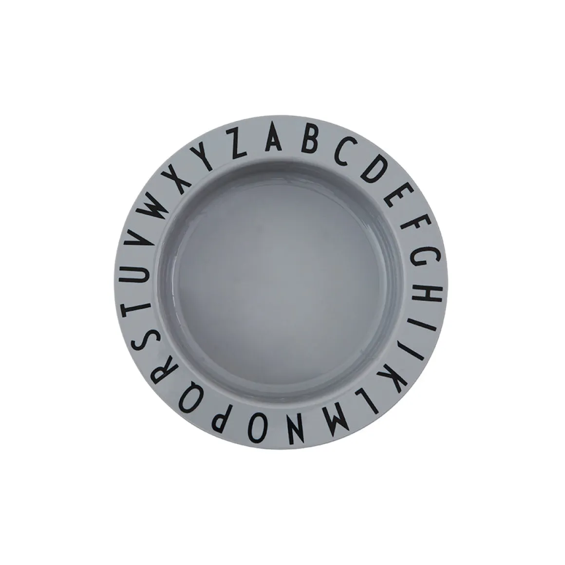 Eat & Learn Tritan Deep Plate | Grey