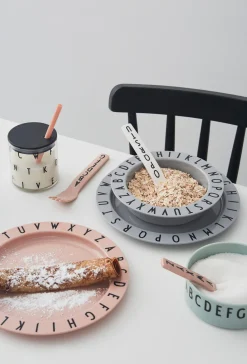 Eat & Learn Tritan Deep Plate | Grey