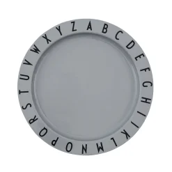 Eat & Learn Tritan Flat Plate | Grey