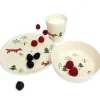 Forest Design Bamboo Tableware Set