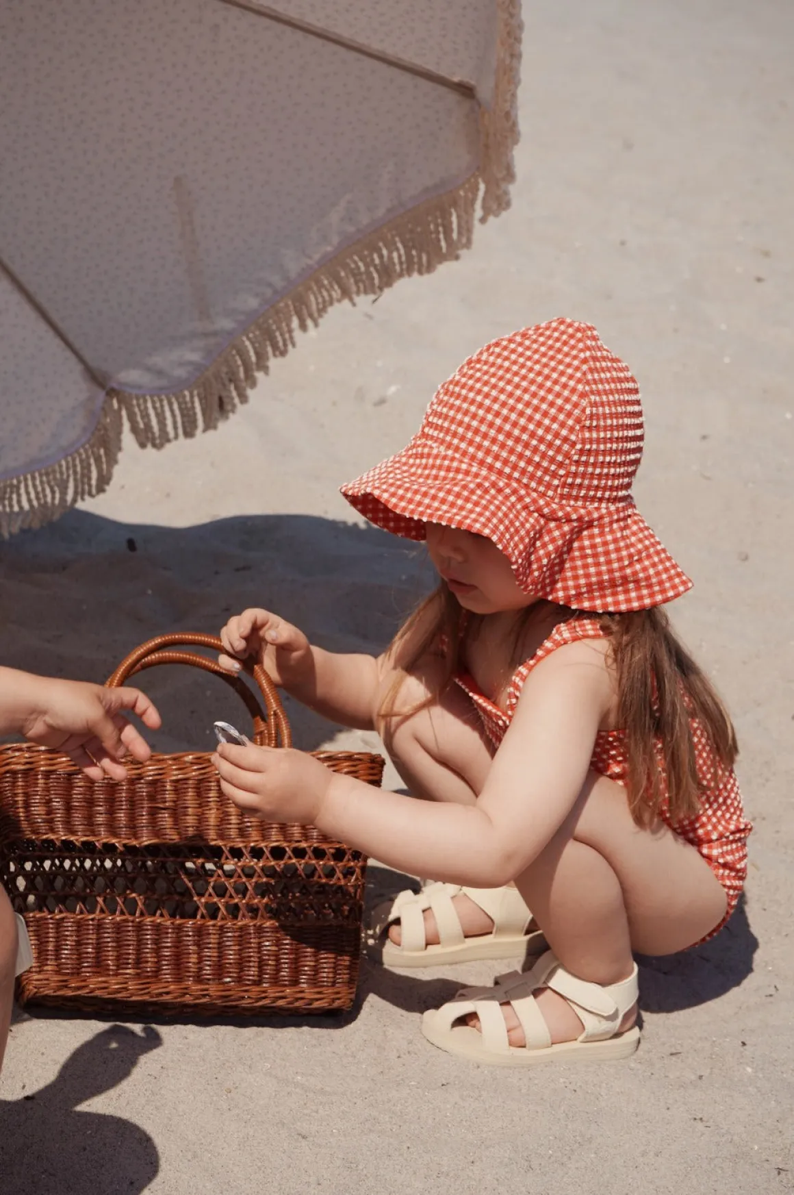 Fresia Sunhat with UPV 50+ | Fiery Red