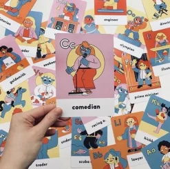 GALphabet Cards by Boss Babs