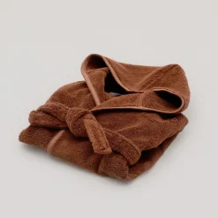 Garbo&Friends Bath Robe | Cinnamon 4-6Y