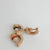 Geometric Baby Teether & Rattle by The Wandering Workshop - Multiple Colours
