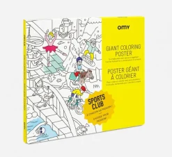 Giant Colouring Poster - Sport Club by OMY