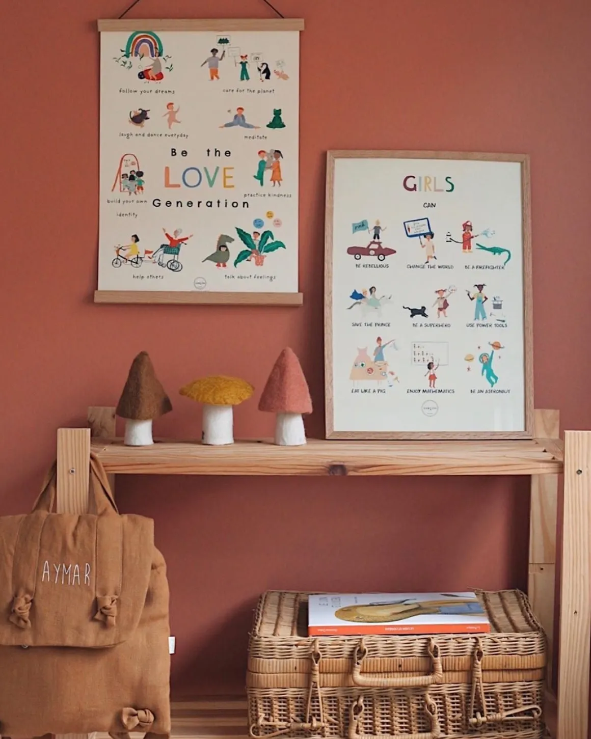 Girls Can’ Poster by Garcon Milano