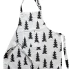 Gran Wax Child Apron in Black/White by Fine Little Day