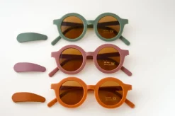 Grech & Co. Snap Matte Clip Set of 3 | Fern, Spice, Burlwood