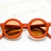 Grech & Co. Sustainable Kids Sunglasses with Matte Finish | Spice