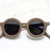Grech & Co. Sustainable Kids Sunglasses with Matte Finish | Stone