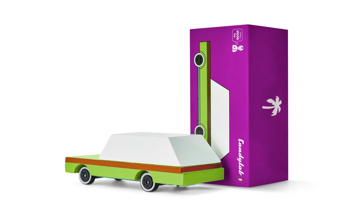 Green Avocado Candycar by Candylab Toys