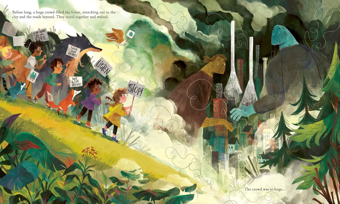 Greta and the Giants | inspired by Greta Thunberg's stand to save the world