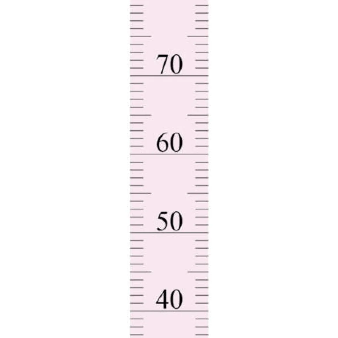 Growth Chart Wall Sticker in Pink by Tresxics