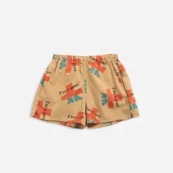 I'm a Poet All Over Woven Shorts