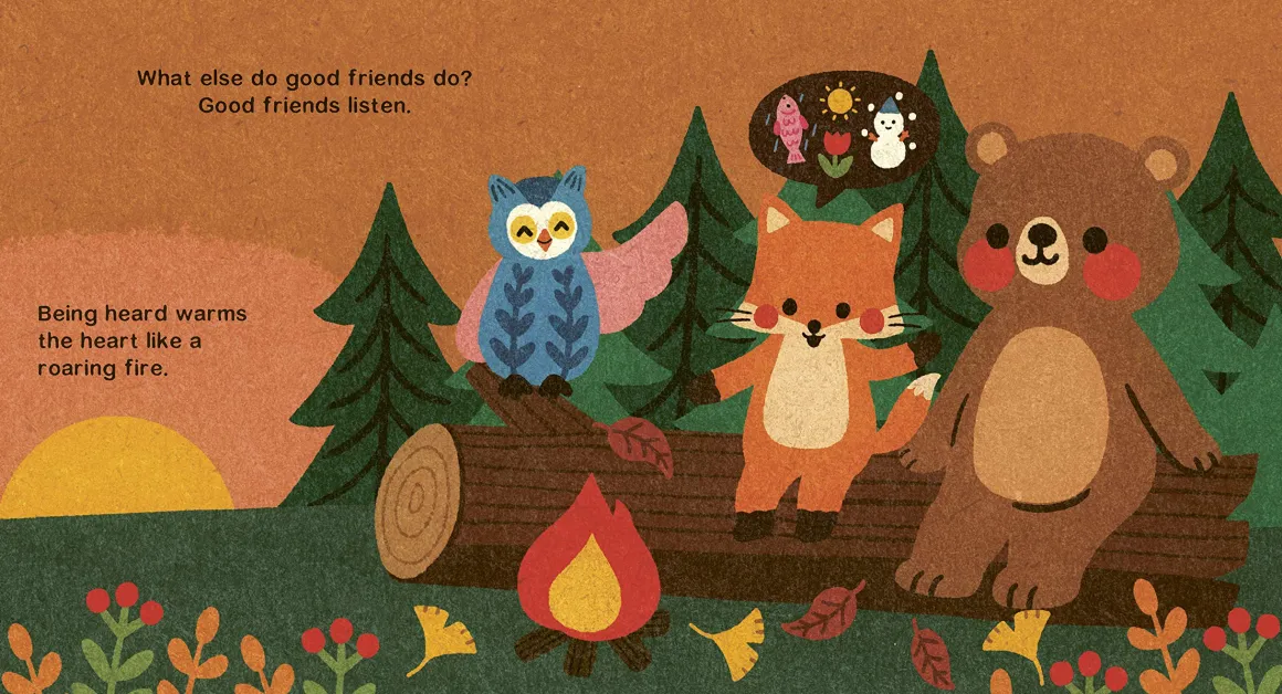 It's OK to Need a Friend (Little Brown Bear)