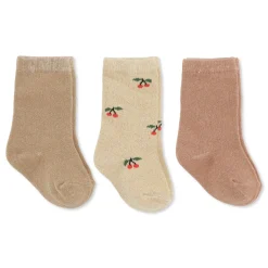 Jacquard Lurex Socks Pack of 3 | Tuscany