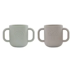 Kappu Infant Cup - Pack of 2 | Clay / Pale Mint