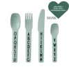 Kids Cutlery in Green by Design Letters
