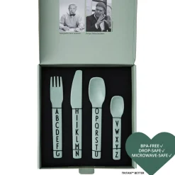 Kids Cutlery in Green by Design Letters
