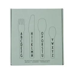 Kids Cutlery in Green by Design Letters