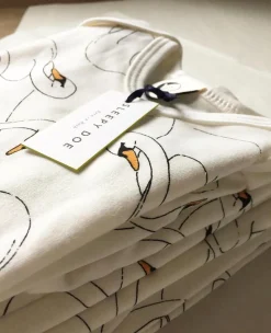 Kids Short & Tee Set | Swansy White