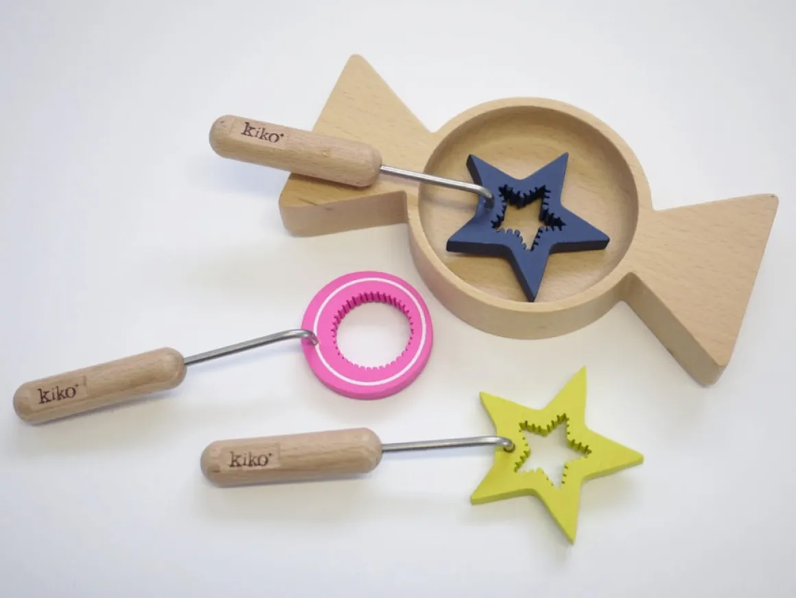 kiko & gg Amechan Bubble Wand Set