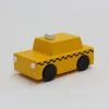 kiko & gg Kuruma Classic Wooden Wind Up Car | NY Taxi Friction Car