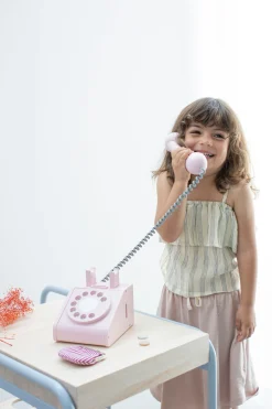 kiko & gg Retro Telephone | Pink