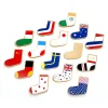 kiko & gg World Flags Wooden Memory Game
