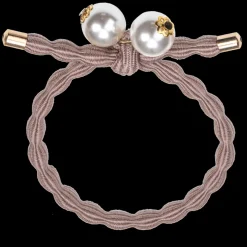 Kknekki Dove Hair Tie with Pearls by Bon Dep