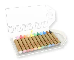 Large Crayons by Kitpas (12 Colours)