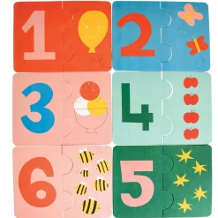 Learn Your Numbers Jigsaw Cards 1-10