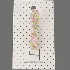 Liberty Alligator Hair Clip in Chamomile Pink by Bon Dep
