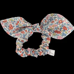 Liberty Hair Bow in Chamomille Red by Bon Dep