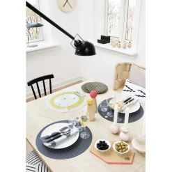 Lion Placemat | Light Grey