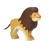 Lion Wooden Figure