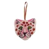 Loony Pink Leopard Cub Wool Hanger
