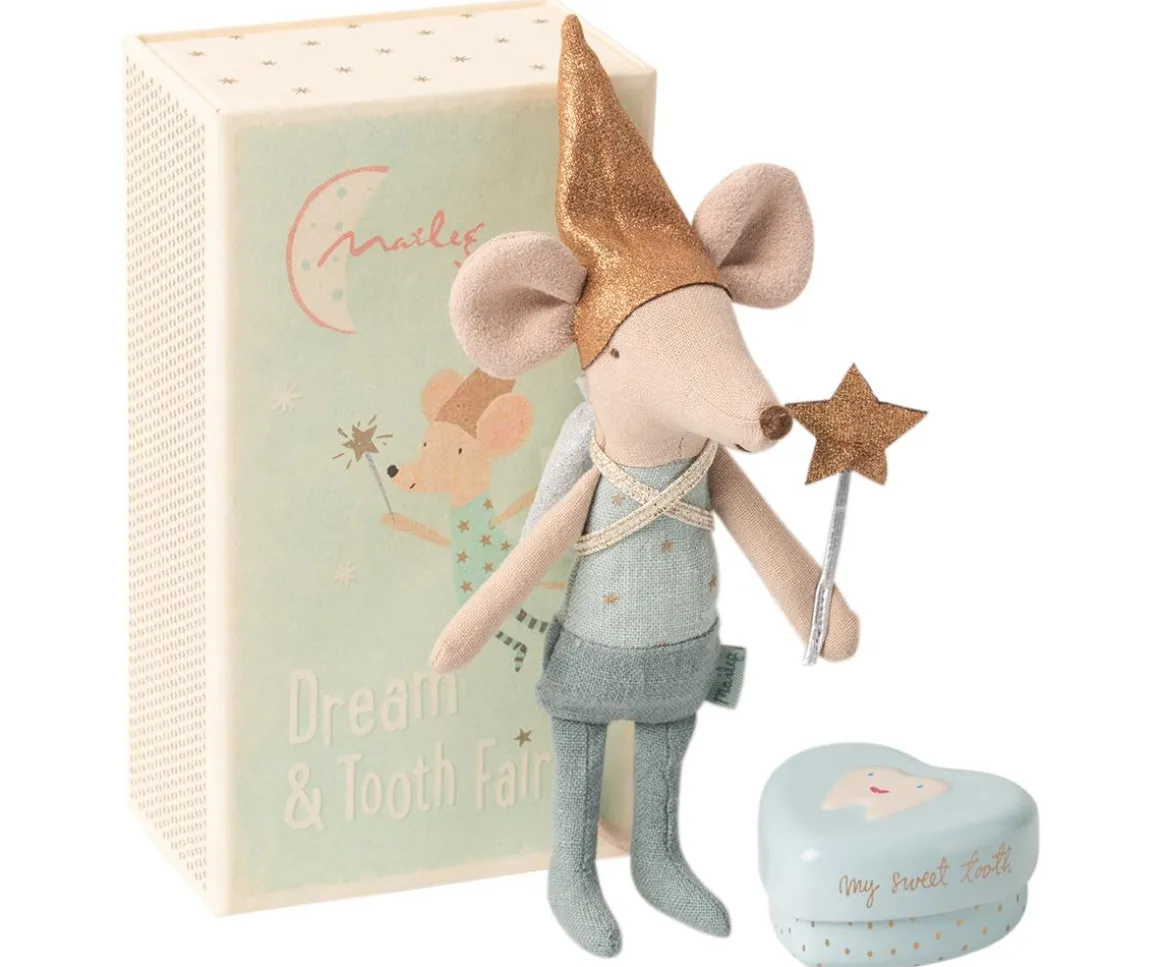 Maileg Big Brother Tooth Fairy Mouse in Matchbox