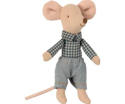 Maileg Little Brother Mouse in Matchbox