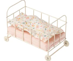 Maileg Micro Metal Baby Cot