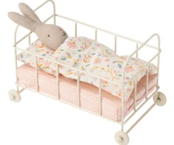 Maileg Micro Metal Baby Cot