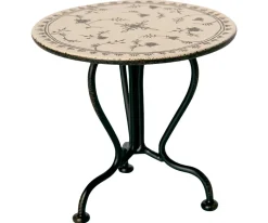 Maileg Micro Vintage Tea Table, Anthracite