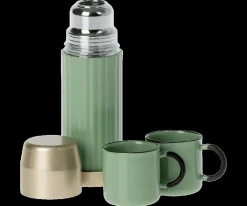 Maileg Thermos and Cups | Mint