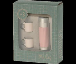 Maileg Thermos and Cups | Soft Coral