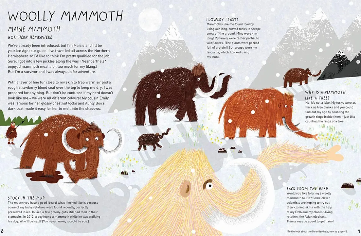 Maisie Mammoths Memoirs - A Guide to Ice Age