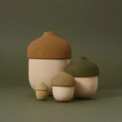 Matryoshka Nesting Acorn Set