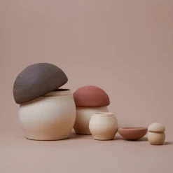 Matryoshka Nesting Mushroom Set