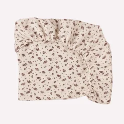 Meadow Print Muslin Fitted Sheet
